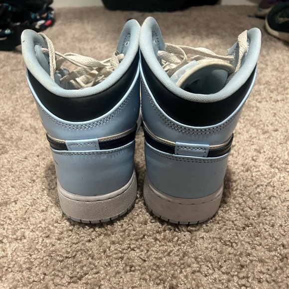 DEAL!! NIKE High Dunks in NC BABY BLUE! big kids size 6.5Y - Picture 3 of 5